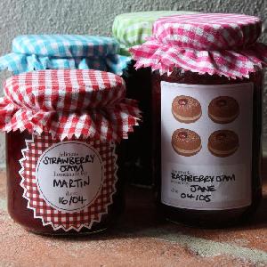 Jam and Marmalade Jar Labels
