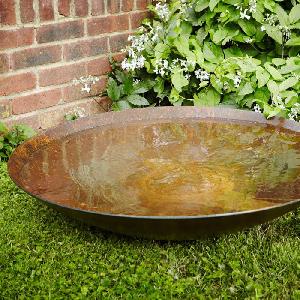 Corten Steel Water Bowls and Fire Bowls
