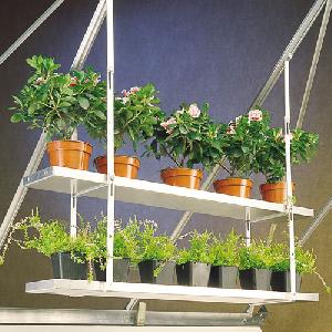 Hanging Shelves From Greenhouse, Shelving Ideas For Greenhouse