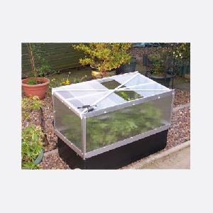 Large Raised Bed with Large Cold Frame