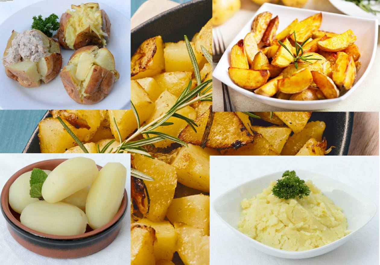 Potato Varieties for Flavour -Boiled Baked Roasted Mashed etc