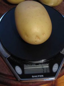 Show Weight Potato