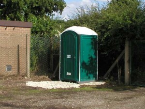 A Toilet on the Allotment