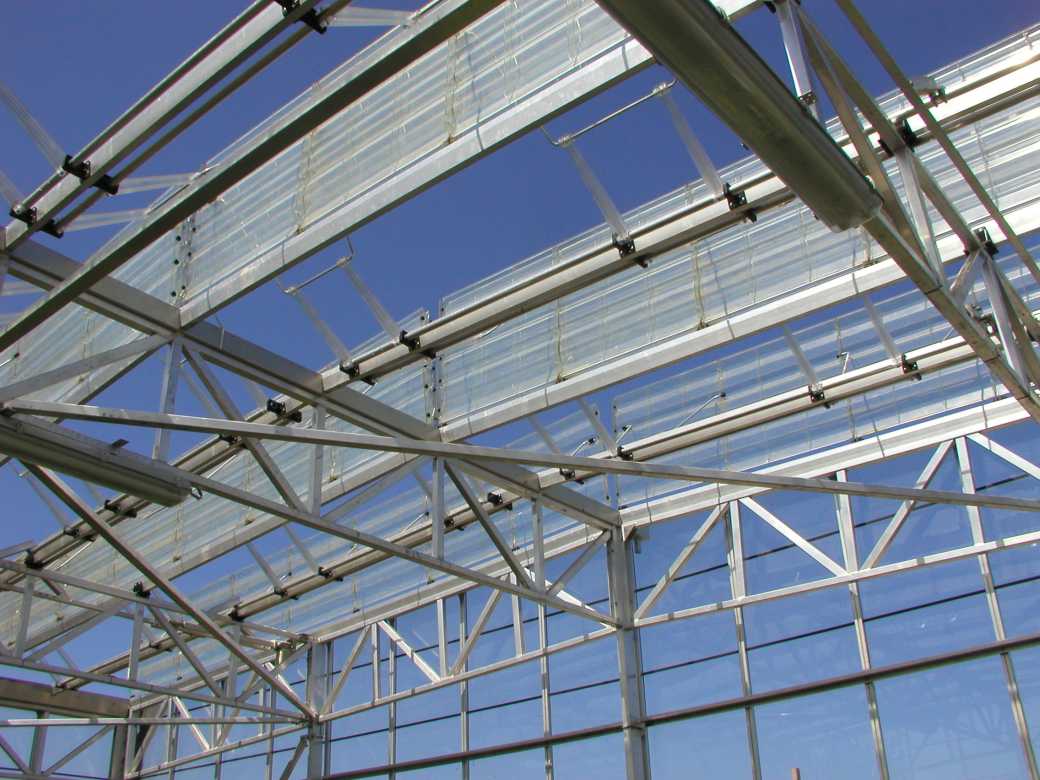 Opening Roof Greenhouse