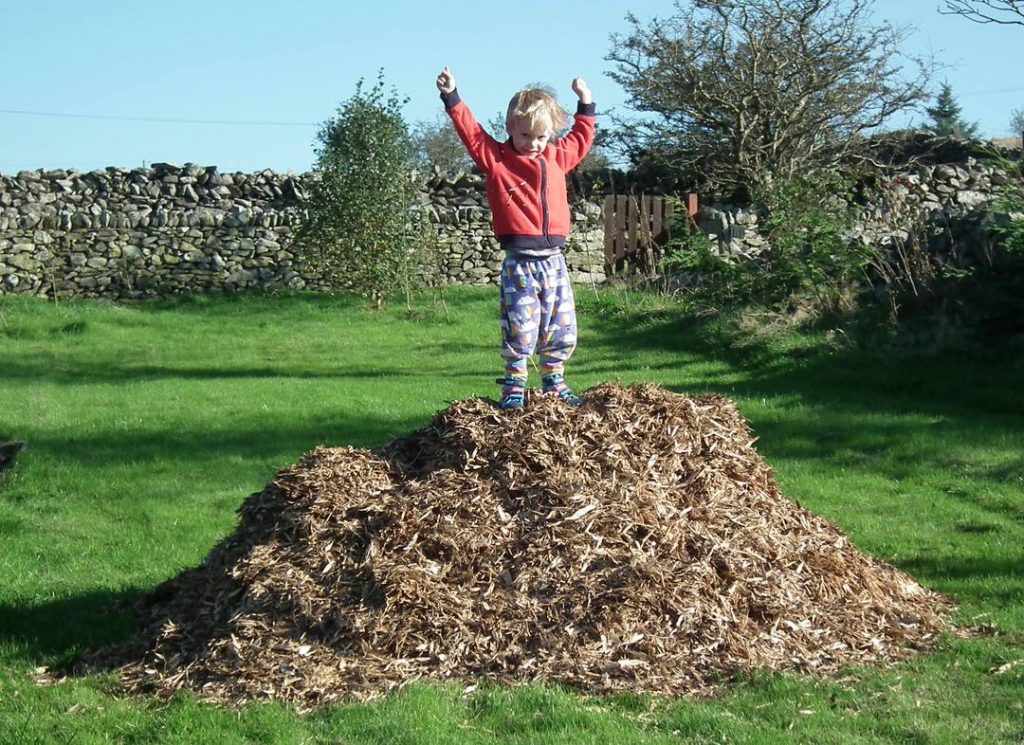 Woodchip Mountain Conquered