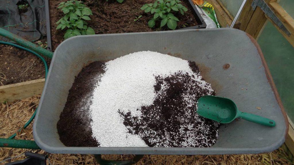 Mixing Compost