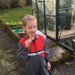 Grandson Eating a Carrot