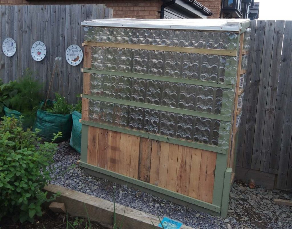 recycled materials greenhouse