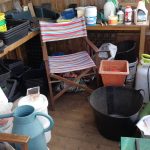 Untidy Shed Interior