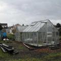 The Greenhouse with a door!