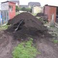 Reduced Pile - Half the Compost Gone Already