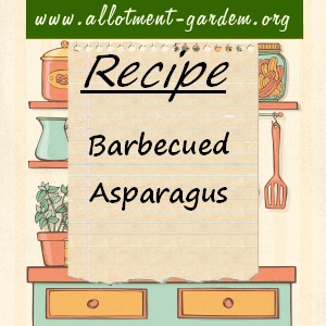 barbecued asparagus
