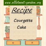 Courgette Cake Recipe