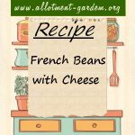 French Beans with Cheese Recipe