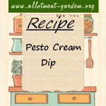 Pesto Cream Dip (for Asparagus) Recipe