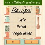 Stir Fried Vegetables Recipe