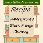 Supersprout’s Black Mango Chutney Recipe