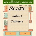 John’s Cabbage Recipe