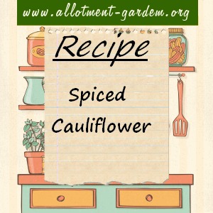 spiced cauliflower
