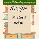 Mustard Relish Recipe