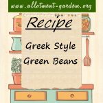 Greek Style Green Beans Recipe