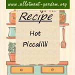Hot Piccalilli Recipe