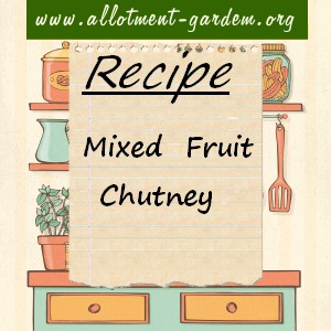 mixed fruit chutney