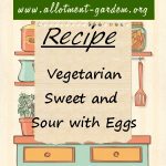 Vegetarian Sweet and Sour with Eggs Recipe