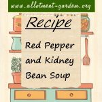 Red Pepper and Kidney Bean Soup Recipe