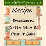 Sweetcorn, Green Bean and Peanut Bake Recipe