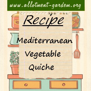 mediterranean vegetable quiche