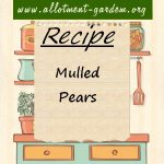 Mulled Pears Recipe
