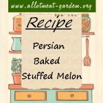 Persian Baked Stuffed Melon Recipe