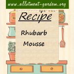 Rhubarb Mousse Recipe