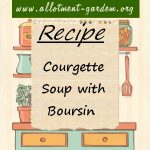 Courgette Soup with Boursin Recipe