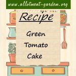 Green Tomato Cake Recipe
