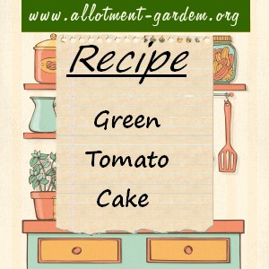 green tomato cake