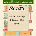 Carrot, Parsnip and Cashew Nut Roast Recipe