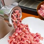 Home-Made Sausage Ingredients: Meat, Fat & Rusk (Fillers)