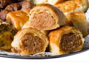 Flaky Pastry Sausage Rolls