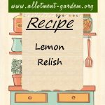 Lemon Relish Recipe