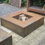 Corten Steel Fire Table