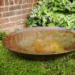 Corten Steel Water Bowls and Fire Bowls