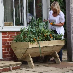Mini Manger Trough Planters from Patio Growing - Allotment 
