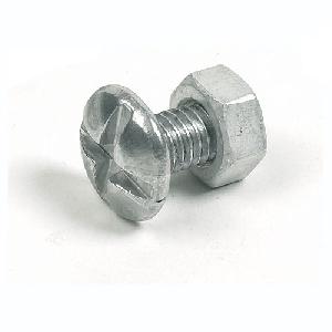 Round Head Bolts and Nuts
