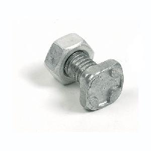10 to 100 Greenhouse square head 11mm aluminium bolts+nuts see also our clipsx 